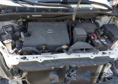 2013 Toyota Sienna Se 8 Passenger из США, поврежденный, VIN 5TDXK3DC1DS304374